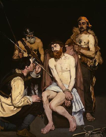 Edouard Manet Die Verspottung Christi Germany oil painting art